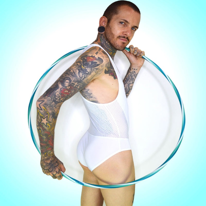 Super Gay Underwear and Lingerie for Men - The Kameron Matthew Leighton Trew Models Our Sexy Singlets