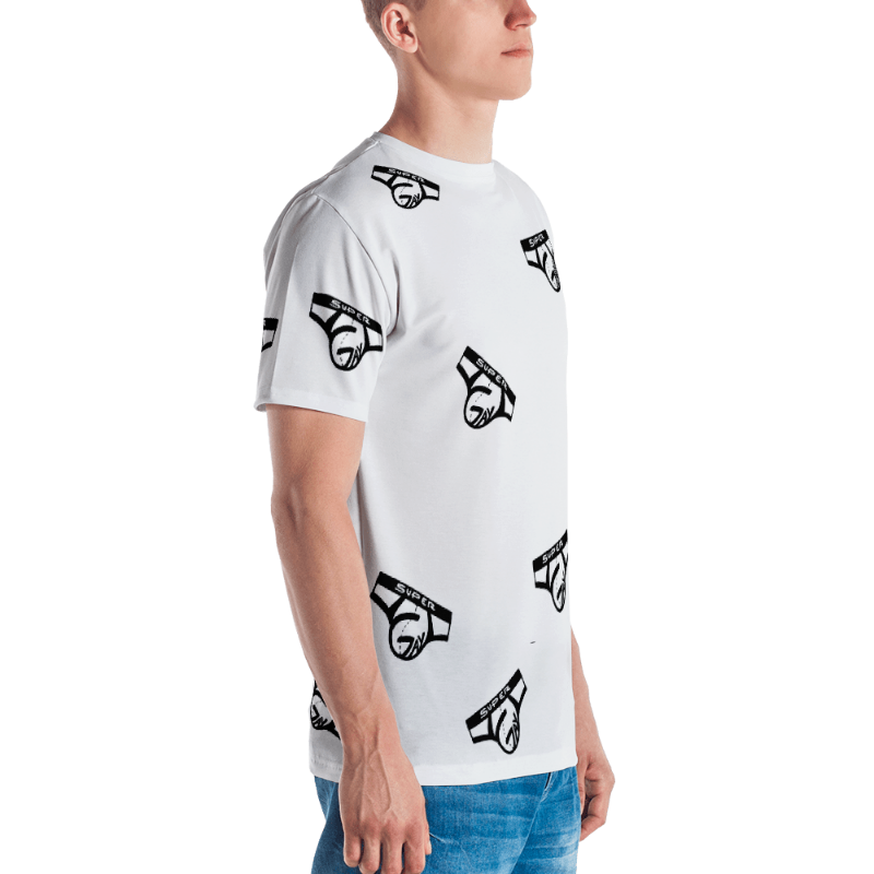 White Black Collage T-Shirt
