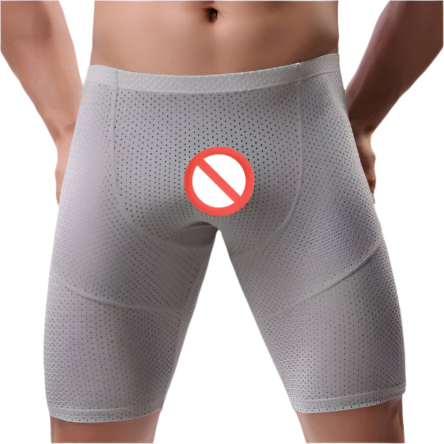 Grey Spandex Gym Wear Front Shot