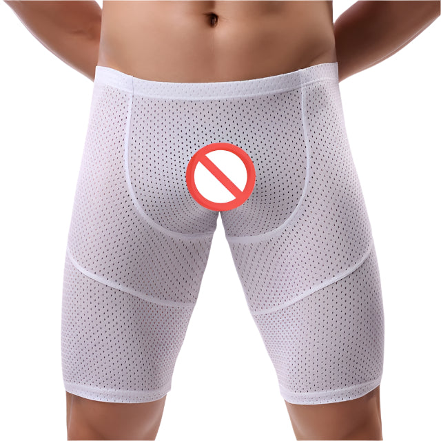 White Spandex Gym Wear Front Shot