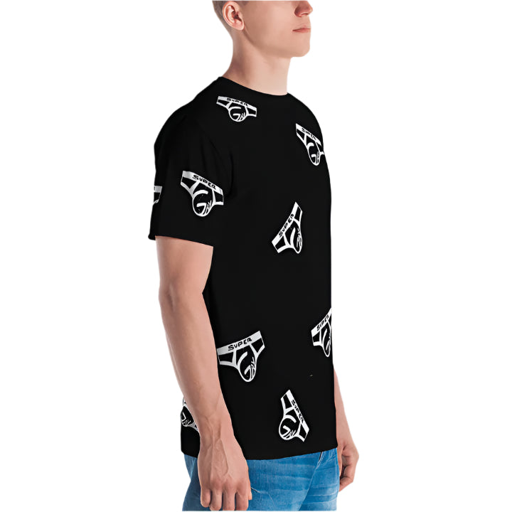 Black White Collage T-Shirt
