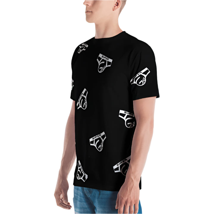 Black White Collage T-Shirt