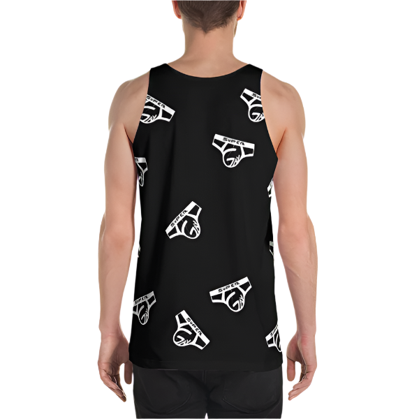 Black White Collage Tank