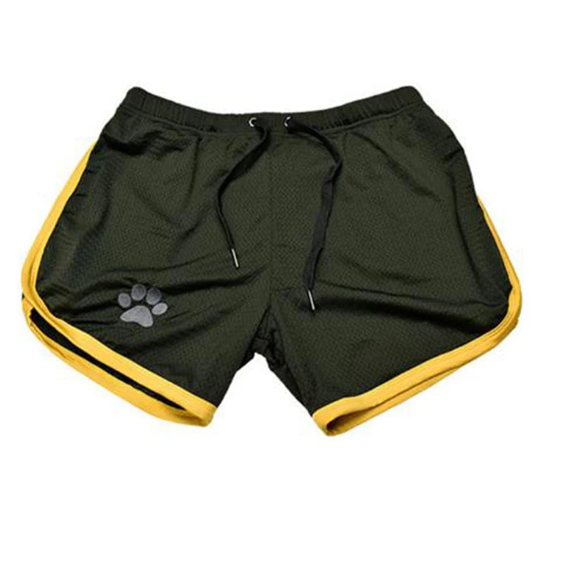 Man Open Crotch Sexy Shorts Board Gay Breathable Crotchless Pant Run Sport Quick-dry Fitness Soft Sweatpants Gym for Outdoor Sex