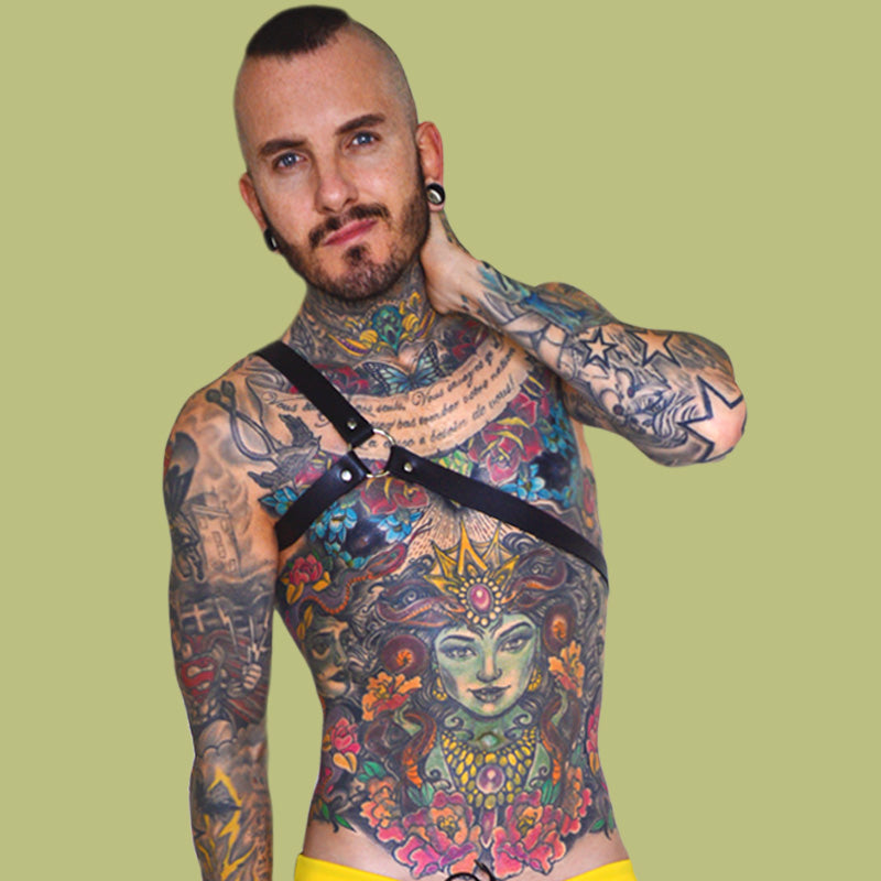 Super Gay Underwear - Matthew Leighton-Trew The Dwayne Leather Harness