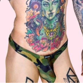Matthew Leighton-Trew Super Gay Underwear - The Donovan Bulge Pouch Mens Underwear Brief