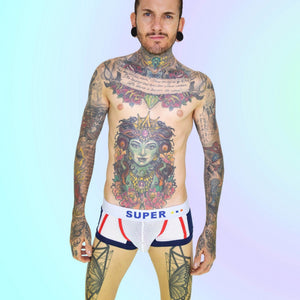 Super Gay Underwear and Lingerie for Men - The Archer Matthew Leighton Trew