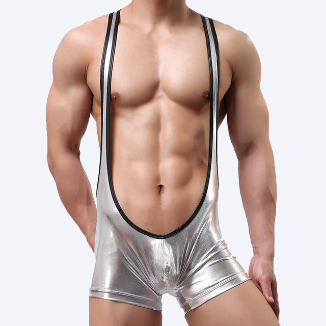 Super Gay Underwear - The Maverick Silver Singlet
