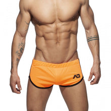 The Billy orange gay jogging shorts front